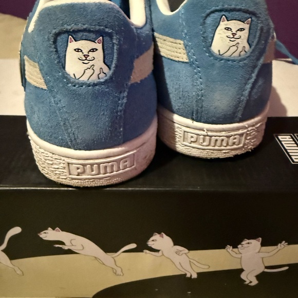 Puma Light Blue Men's Sneakers - Picture 3 of 8